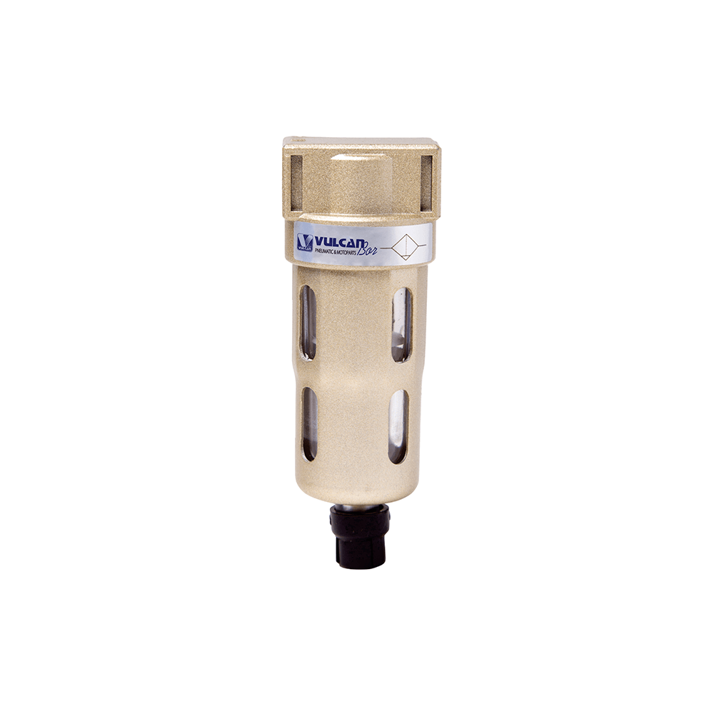 Filtro de linha p/ ar comprimido 1/4 c/ copo de proteção