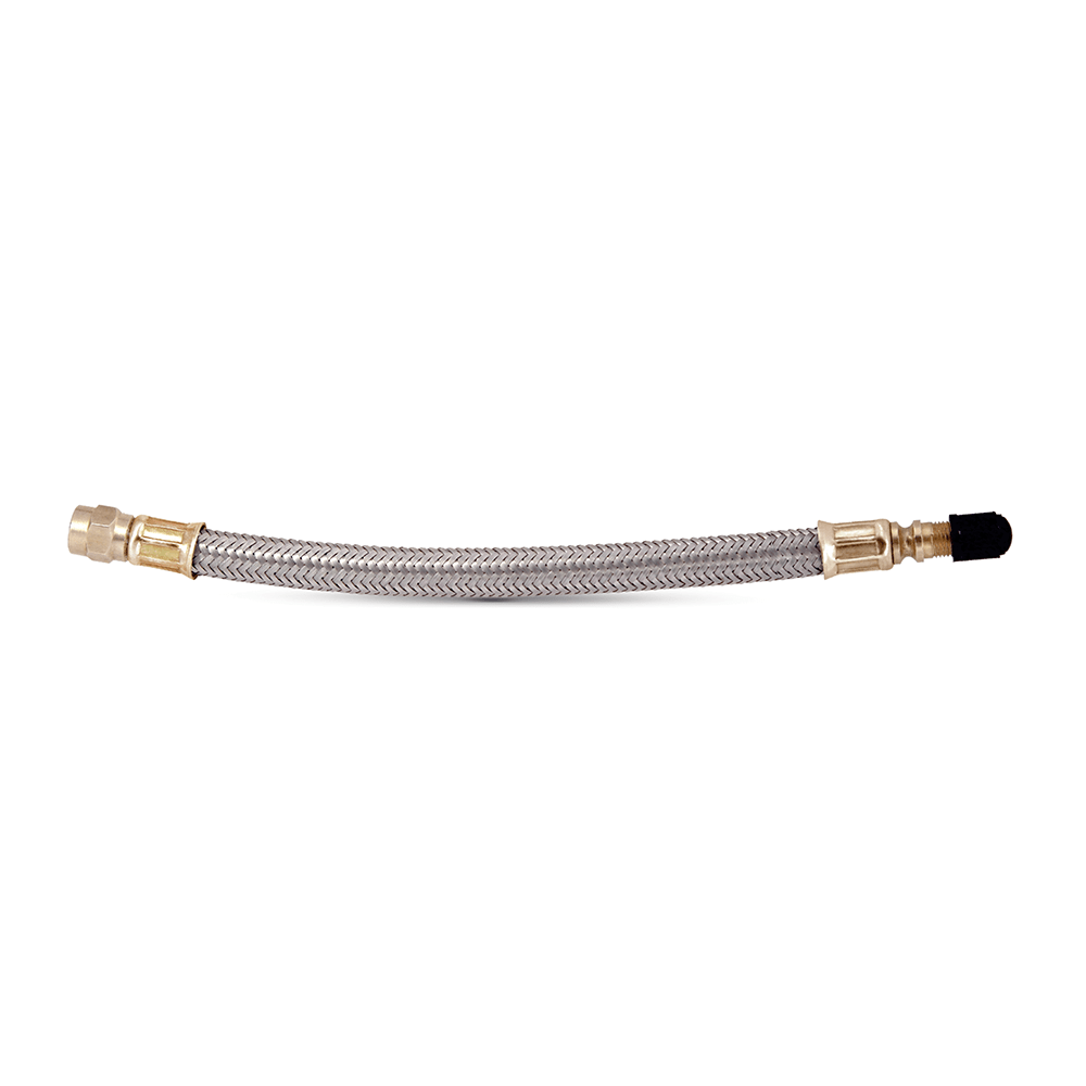 Extensão flexível c/malha de aço compr. util 210mm p/ válvula