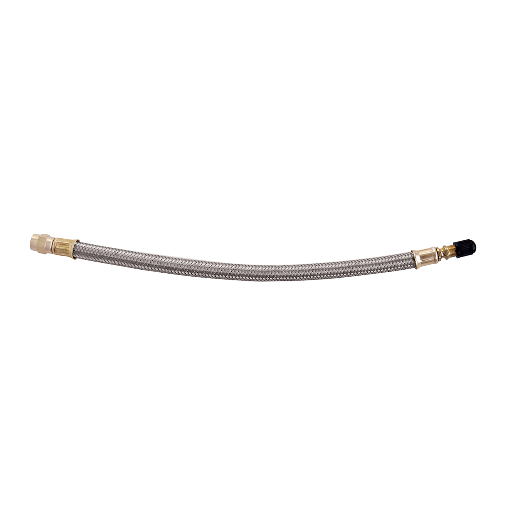 Extensão flexível c/malha de aço compr. util 270mm p/ válvula
