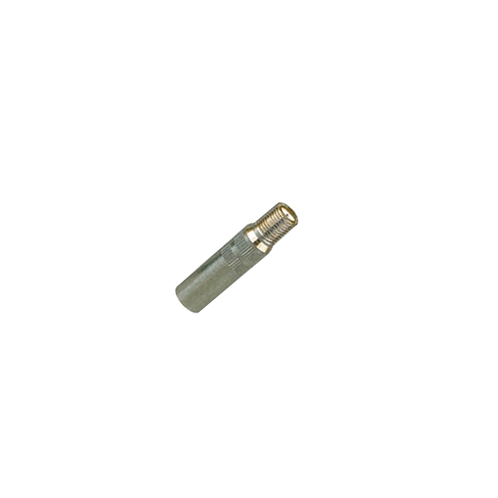 Extensão rigida metal. p/ válvula de autos compr. total 39,7mm