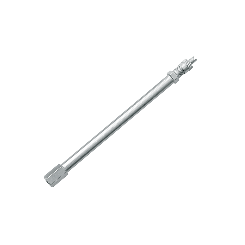 Extensão rigida metal. p/ válvula de camin/ônibus compr. total 112,3mm