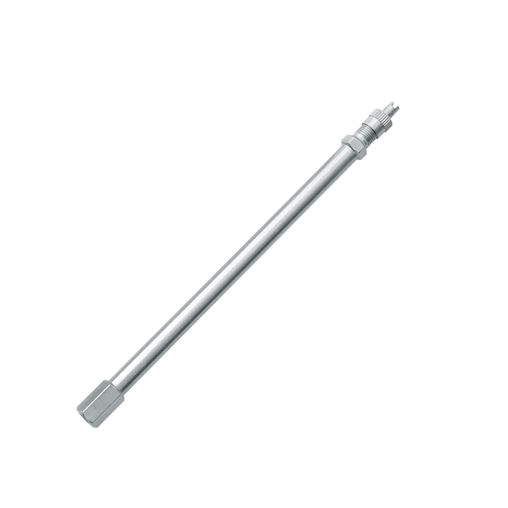 Extensão rigida metal. p/ válvula de camin/ônibus compr. total 152,4mm