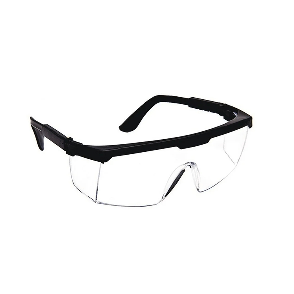 Óculos de seguranca ajustavel c/ lente transparente intercambiavel