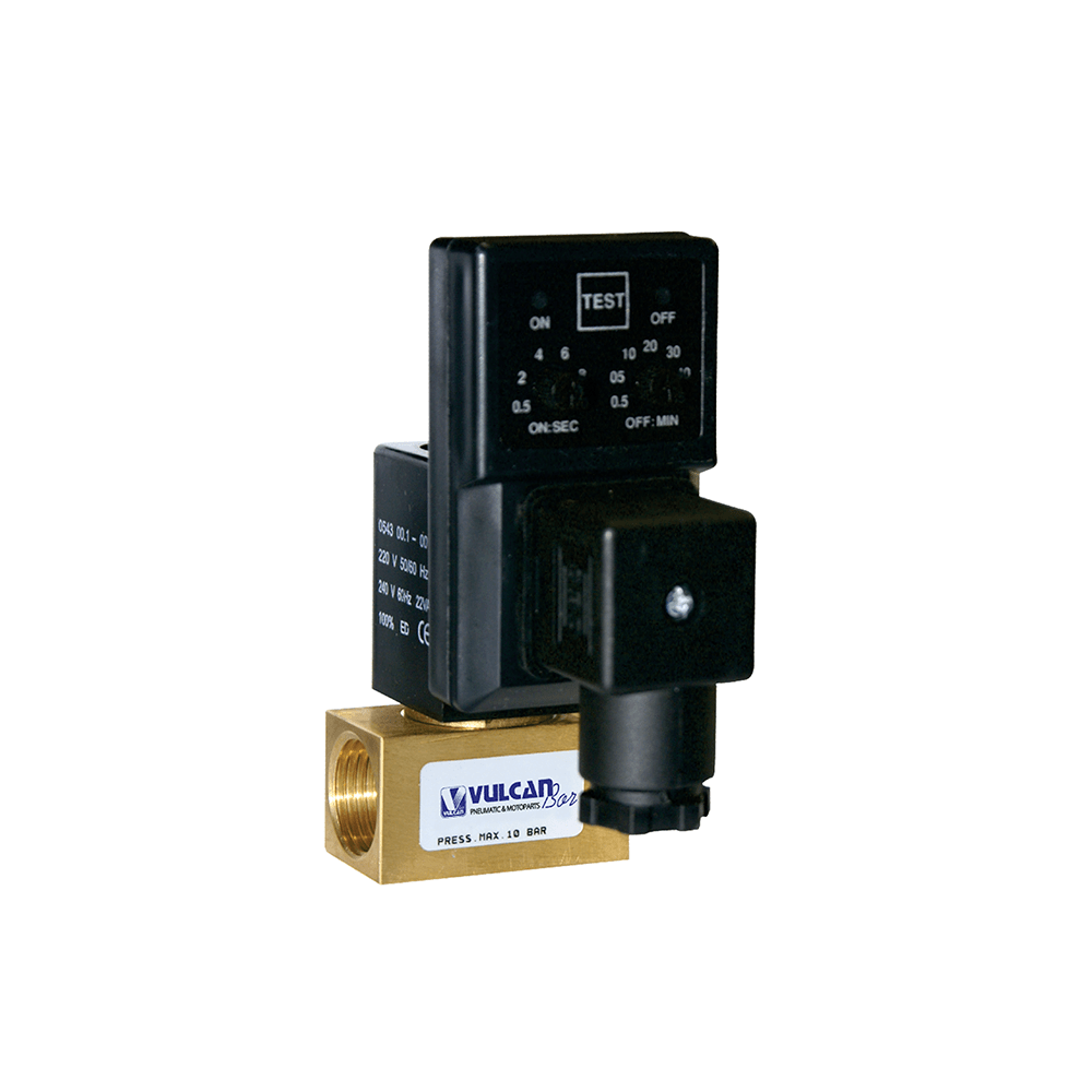 Purgador eletrônico 1/2 2/2 vias 220vca