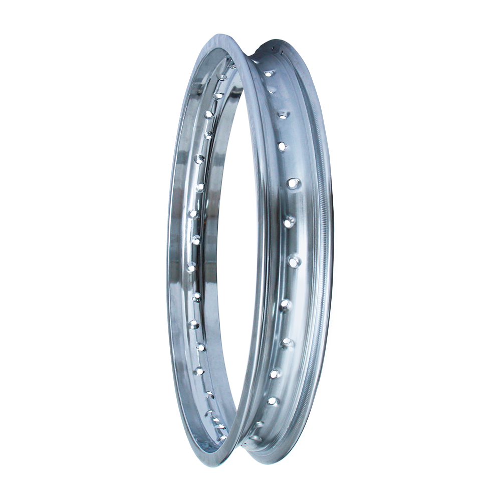 Aro de roda cromado 14x1,60 traseiro p/ moto honda c-100 es/ks 98/15 - biz 125 06/... - pop 100 07/15 - pop-110i