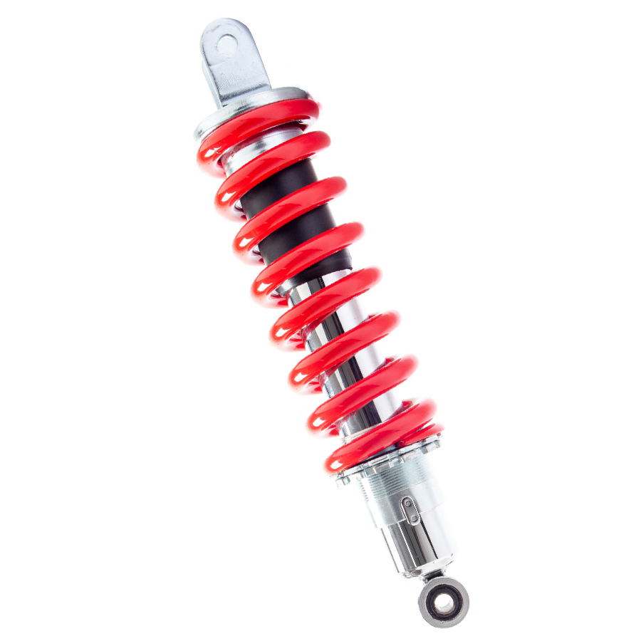 Amortecedor traseiro p/ moto honda xr 200r 94/03 nx 200 93/01 (mola verm)(pro-link)-pressurizado c/gás nitrogênio