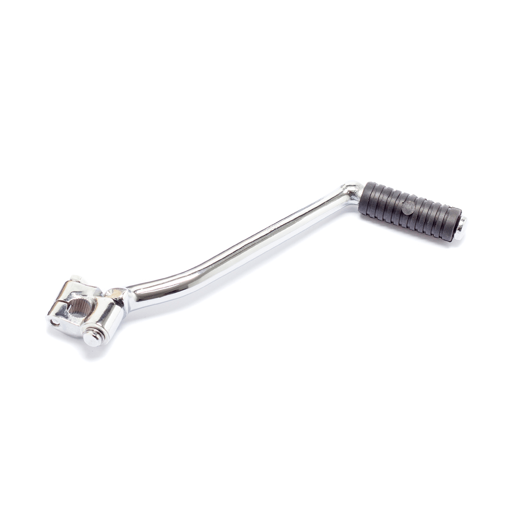 Pedal de partida p/ moto honda cg 125 83/88 - cg 125 today 89/93 - cg 125 titan 94/99 (cromado)