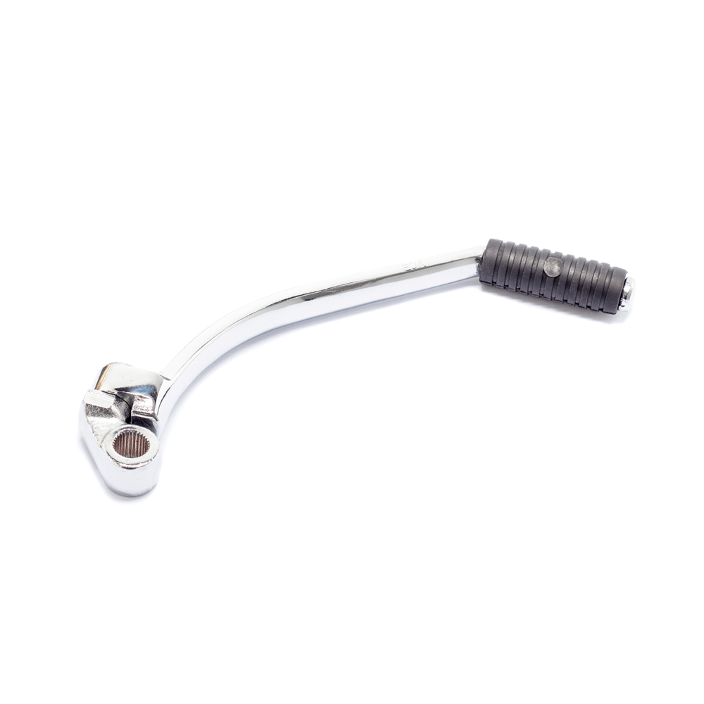 Pedal de partida p/ moto yamaha ybr 125 k 00/08 - ybr 125 factor 09/... (cromado)