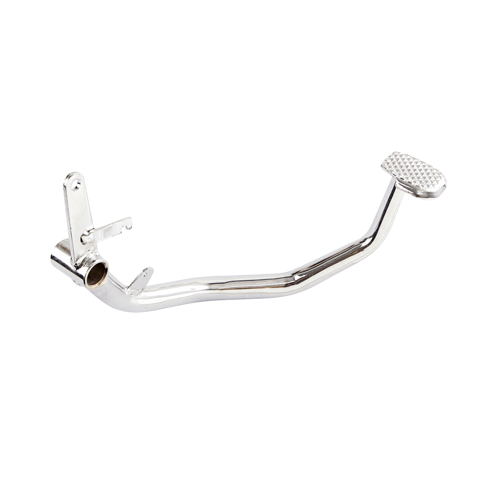 Pedal de freio p/ moto honda cg 125 titan fan ks/es 00/08 (cromado)