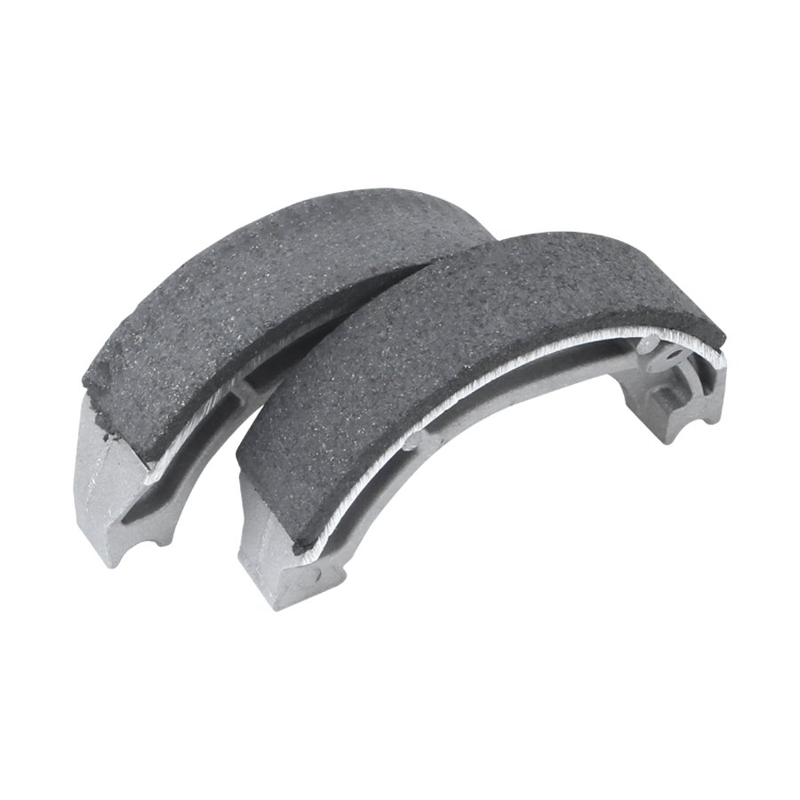 Patim de freio p/ moto honda c-100 biz 98/... - biz 125 06/... - nxr 125 bros es/ks 03/... - nxr 150 esd 03/... (t)+0.25