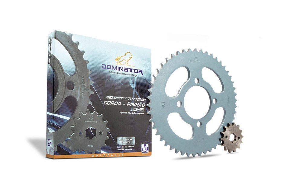Semi kit trans. p/ moto yamaha xtz 125 k/e 03/16 (48t+14t)