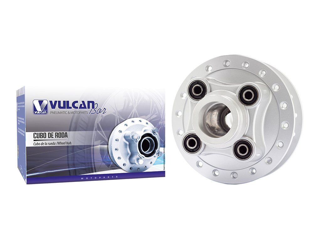 Cubo de roda traseira p/ moto honda cg 125 titan 95/99 (com bucha)