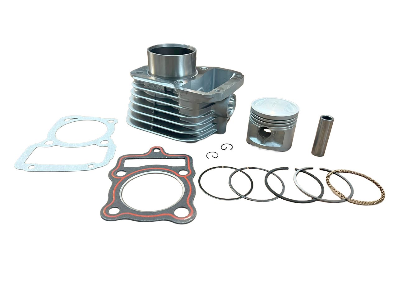 Kit cilindro do motor p/ moto honda cg 125 77/91 - ml 80/84 - xls 125 84/91 (compl. c/ kit "a" de juntas) pino 15mm
