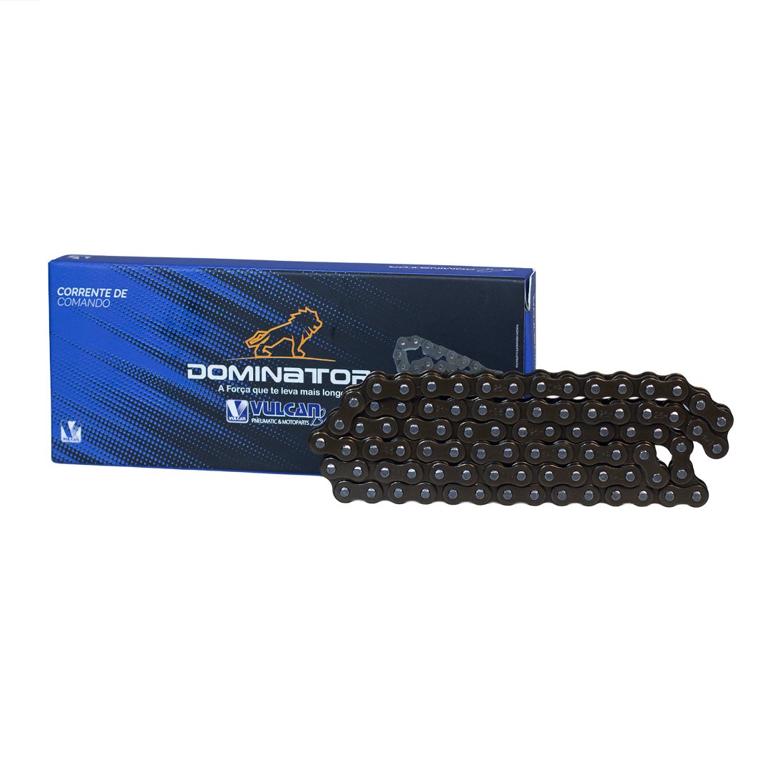 Corrente de comando 25h p/ moto honda biz 100 98/05 dream 93 -97 (14401 - 178 - 003) - pop 100 07/15 crypton ti 05 97-05 ( 84 elos )