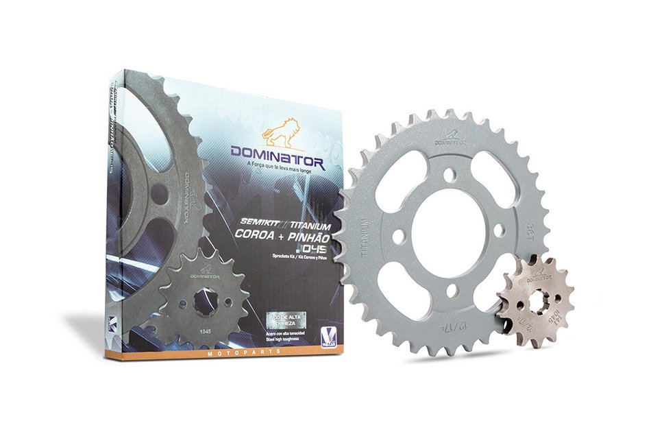 Semi kit trans. p/ moto sundown web 100 04/09 - web 100 evo 04/14 (36t+14t)
