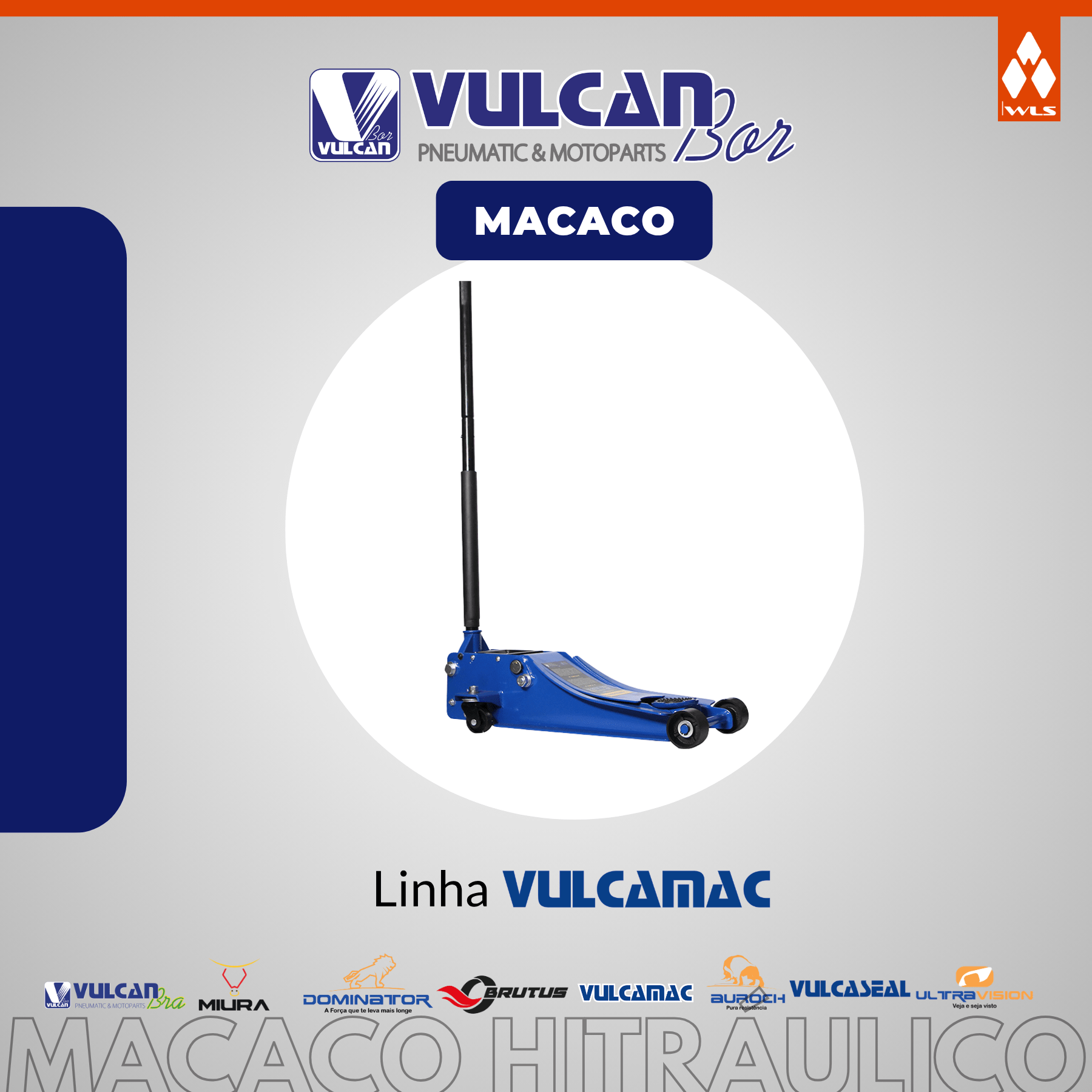 Macaco hidráulico jacare 03t rebaixado alt. 75x500mm (31kg) comp. 830x390x195mm c/2 bombas hidráulicas - linha gold