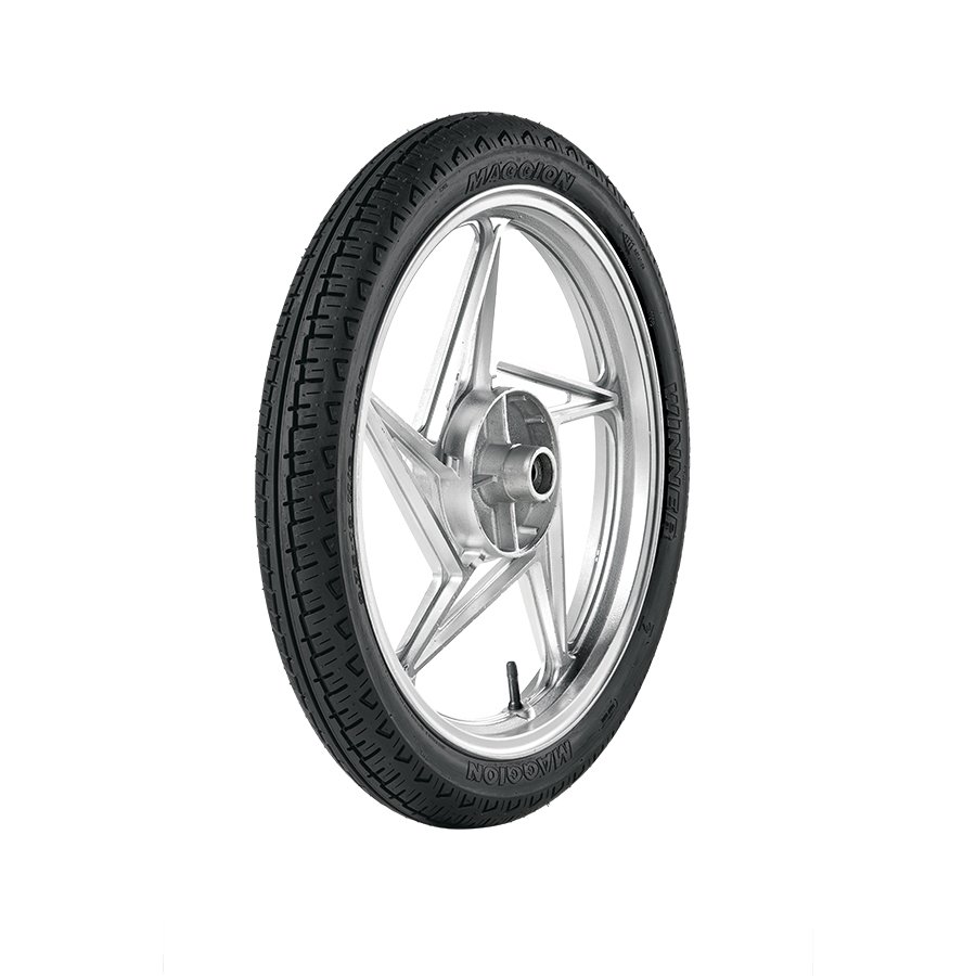 Pneu p/ moto aro 18 * 80/100-18 - diant. titan125/150/ybr125 (winner) c/câm.