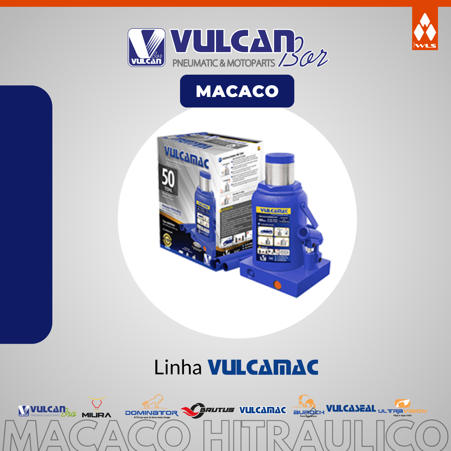 Macaco hidráulico garrafa 50t alt. 255x405mm c/ dispositivo de seguranca - 1 estagio - linha gold