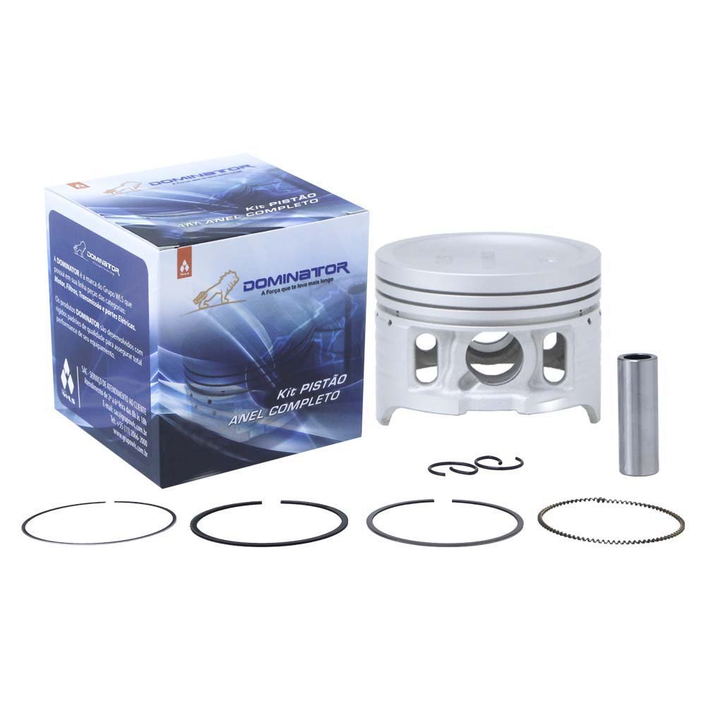 Kit pistão de motor p/ moto honda cg 150 06/14 - nxr 150 bros es/ks/esd 06/12 - todas - crf 150f 12/... (2,00)
