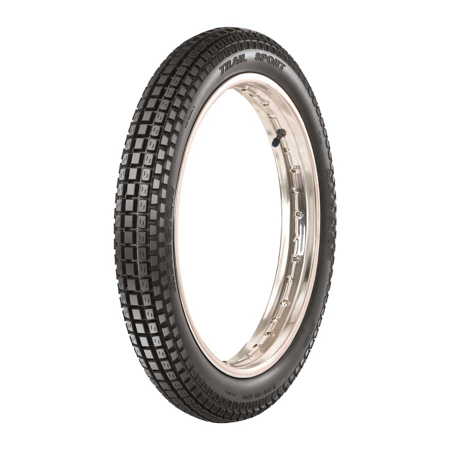 Pneu p/ moto aro 18 * 3.00-18 - diant. intruder250/virago250 - (trail sport) c/câm.