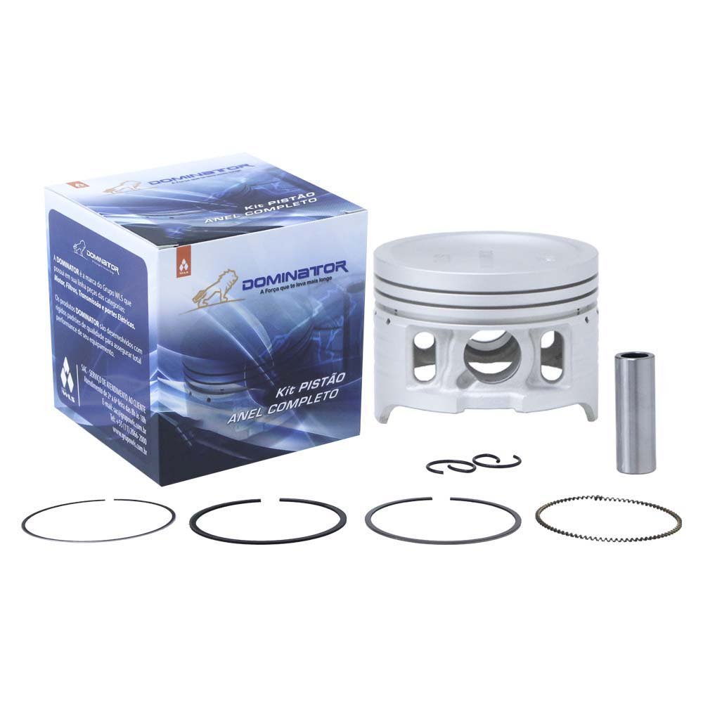 Kit pistão de motor p/ moto honda biz 125 06/08 (1,00)