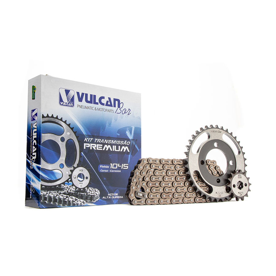 Kit trans. premium temp. compl. p/ moto sundown web 100 04/09 - web 100 evo 04/14 (36t+14t-428h+108l)