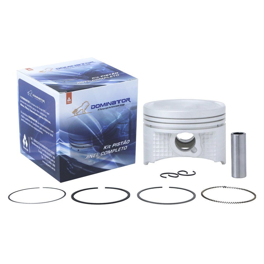 Kit pistão de motor p/ moto honda cg 125 fan 09/... (std)