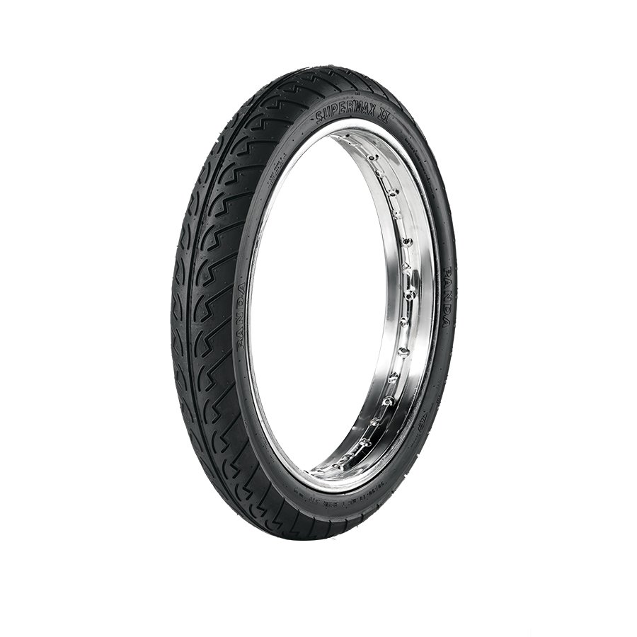 Pneu p/ moto aro 18 * 90/90-18 - tras. titan125/150/ybr125 (panda supermax ii) c/câm.