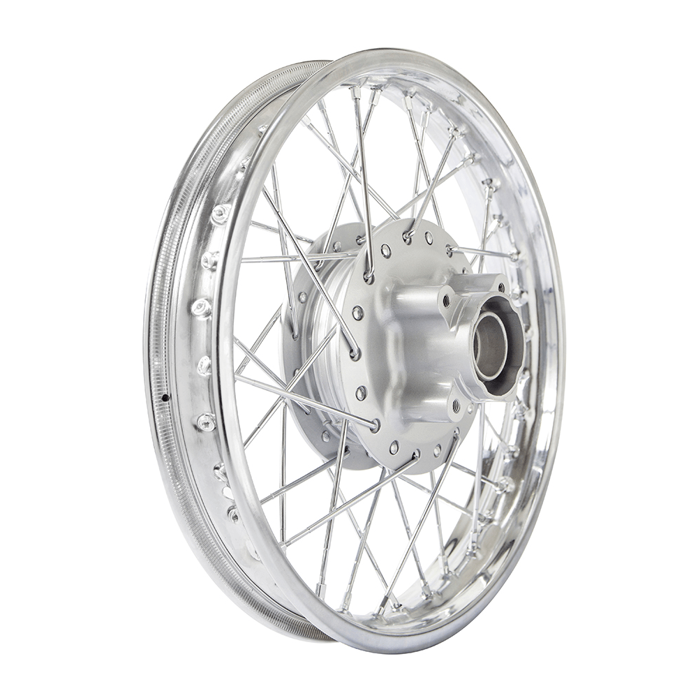 Roda completa traseira p/ moto honda pop 100 07/15