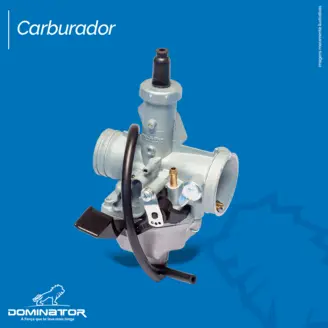 Os carburadores da Dominator são garantia de qualidade, potência e economia!