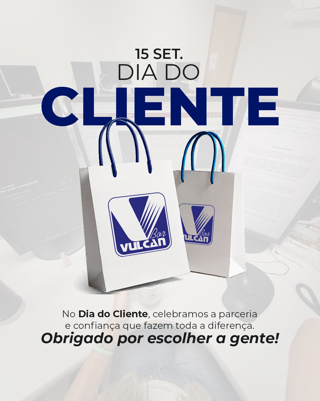 Hoje é dia de agradecer a quem faz parte da nossa história todos os dias. 💙

No Dia do Cliente, celebramos a confiança, a parceria e cada escolha que...