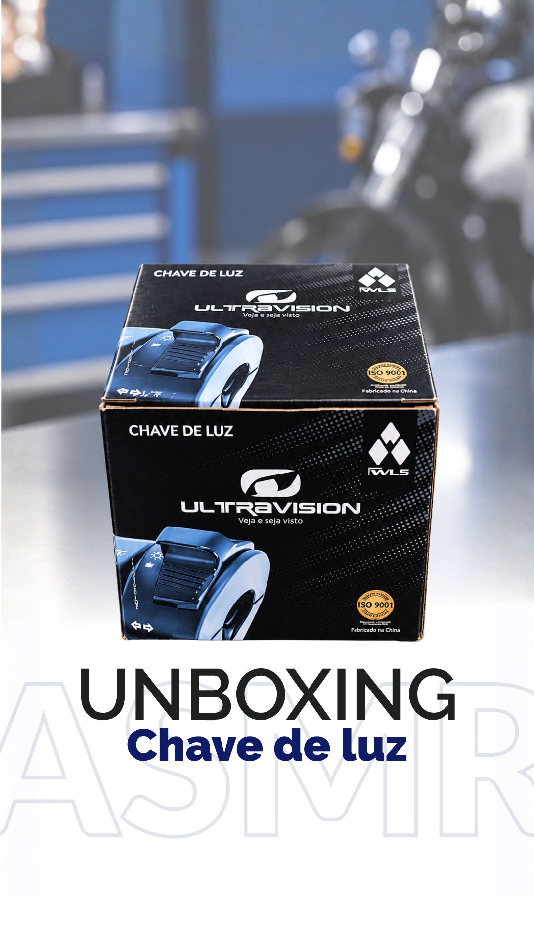 🎧 Aumenta o volume e vem conferir esse unboxing!

Hoje é dia de conhecer de pertinho a Chave de Luz da linha UltraVision, da Vulcan.Bor. 🏍️

Do abrir...