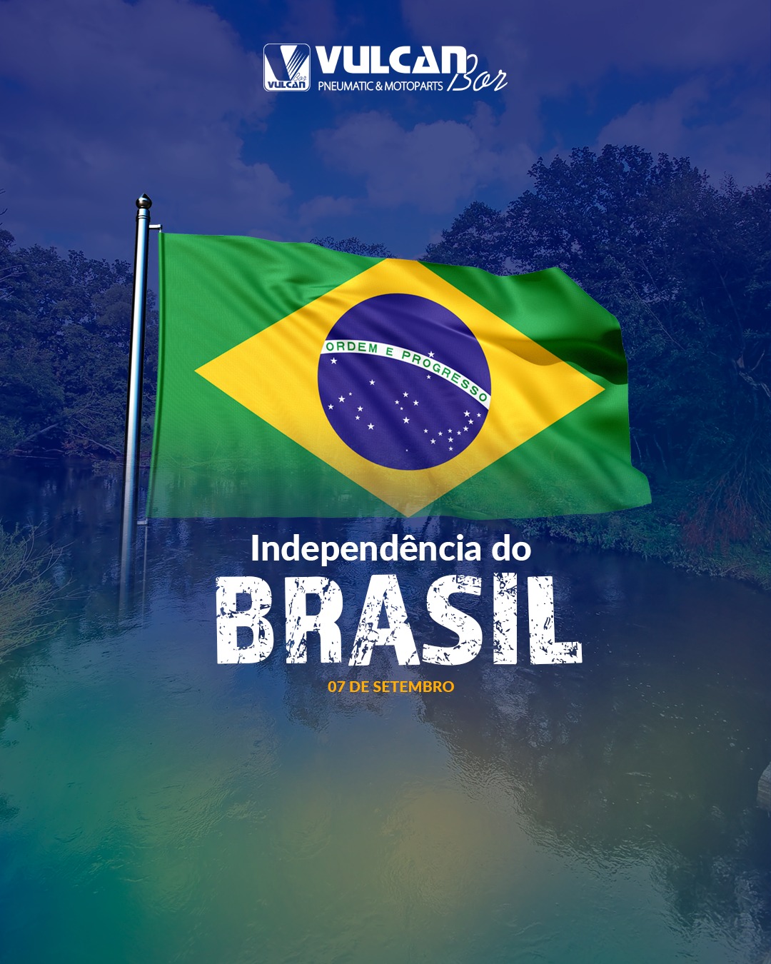 7 de Setembro 🇧🇷

Hoje celebramos a Independência do Brasil, uma data que representa força, coragem e a construção de novos caminhos.

Que o espírito...
